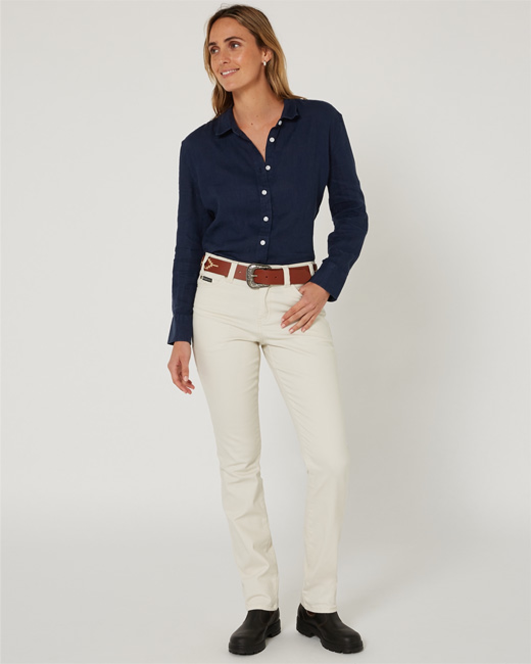 Clémence linen T-shirt
